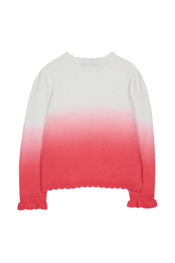 Ombre pink sweater by Tartine Et Chocolat Supply - Image 2