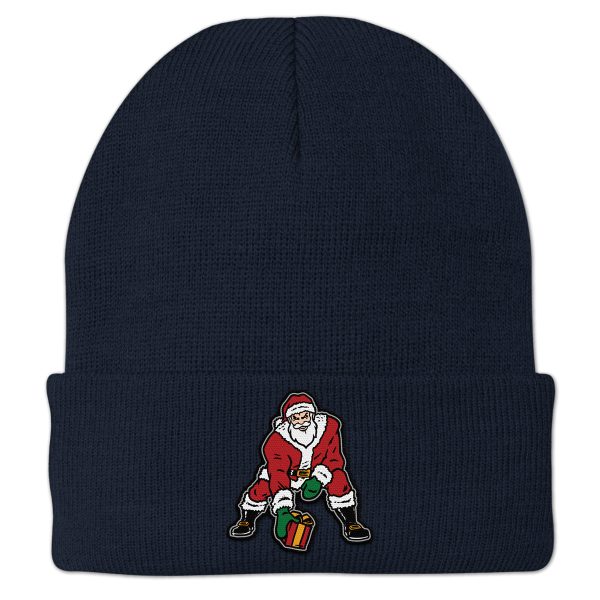 Three Point Stance Santa Cuff Knit For Discount - Image 2