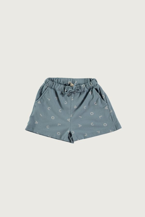 Letter print shorts by Coco Au Lait Online Sale