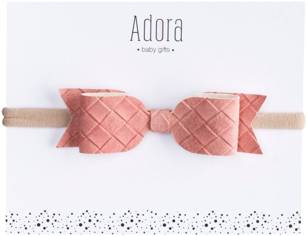 Suede Bow Headband by Adora Baby Gifts (Color Options) Discount
