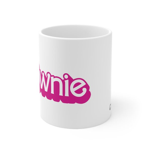 Townie Pink Logo  11oz Mug For Sale - Image 2