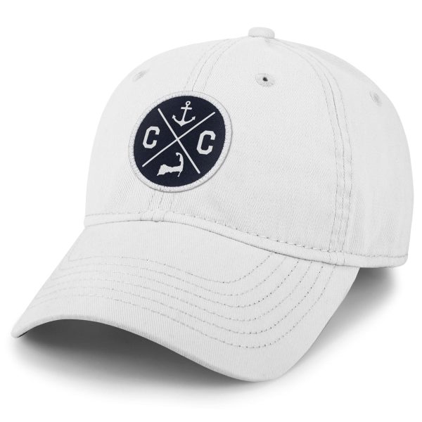 Cape Cod Circle Emblem Patch Dad Hat Online - Image 4