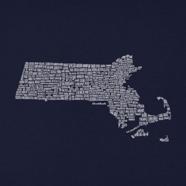 Massachusetts Cities & Towns Youth T-Shirt Hot on Sale - Image 4