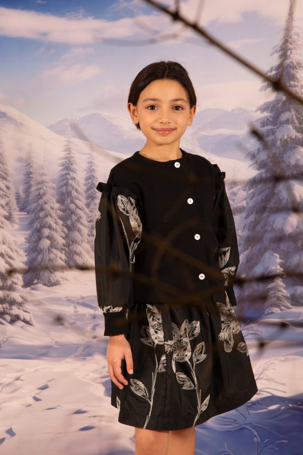 Rodonite black skirt by Piccola Ludo Discount - Image 2