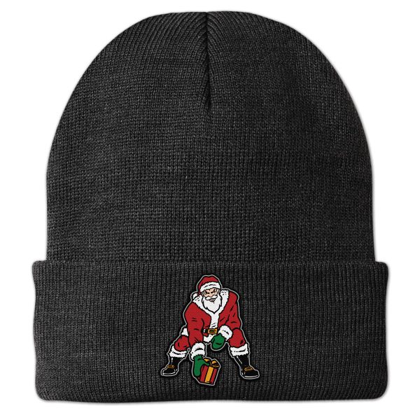 Three Point Stance Santa Cuff Knit For Discount - Image 3