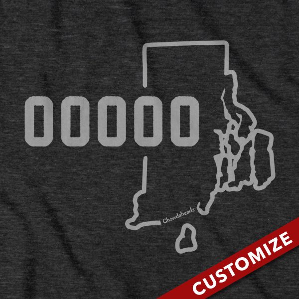 Custom Rhode Island Zip Code T-Shirt Fashion - Image 2