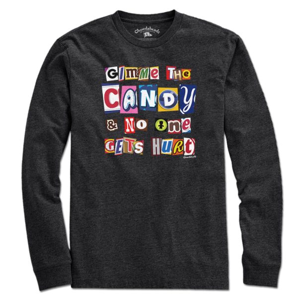 Gimme The Candy Ransom Note T-Shirt Fashion - Image 3