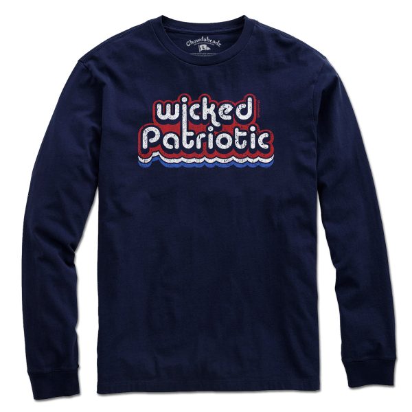 Wicked Patriotic Retro T-Shirt Cheap - Image 3
