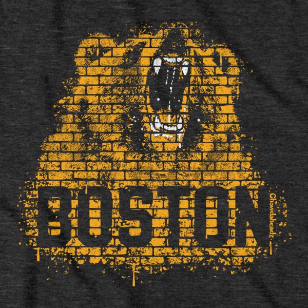 Boston Bear Graffiti Tailgater Hoodie Fashion - Image 2