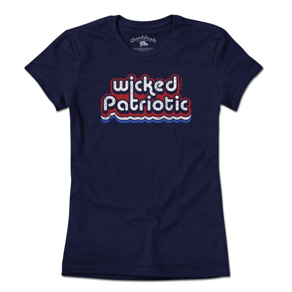 Wicked Patriotic Retro T-Shirt Cheap - Image 4