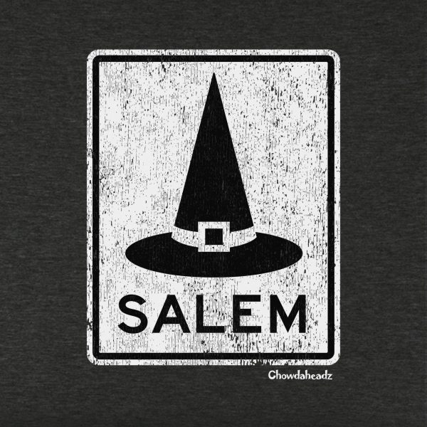 Salem MA Witch Hat Sign Youth Hoodie Supply - Image 2
