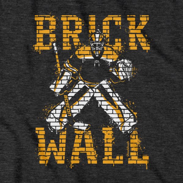 Brick Wall Boston Hockey Hoodie For Cheap - Image 2