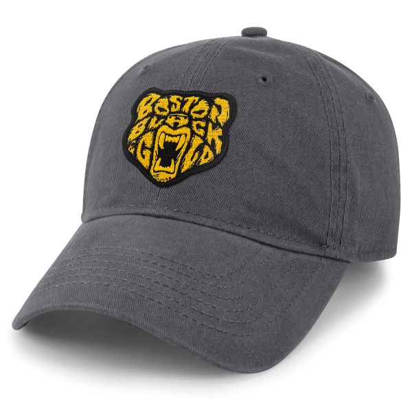 Black & Gold Bear Dad Hat Online - Image 4