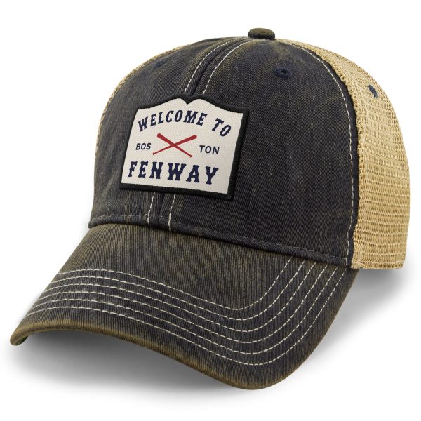 Welcome To Fenway Dirty Water Trucker Hat For Discount