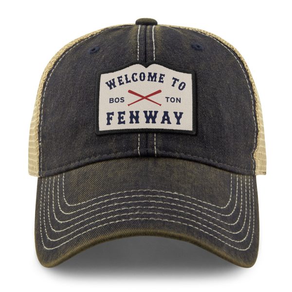 Welcome To Fenway Dirty Water Trucker Hat For Discount - Image 2