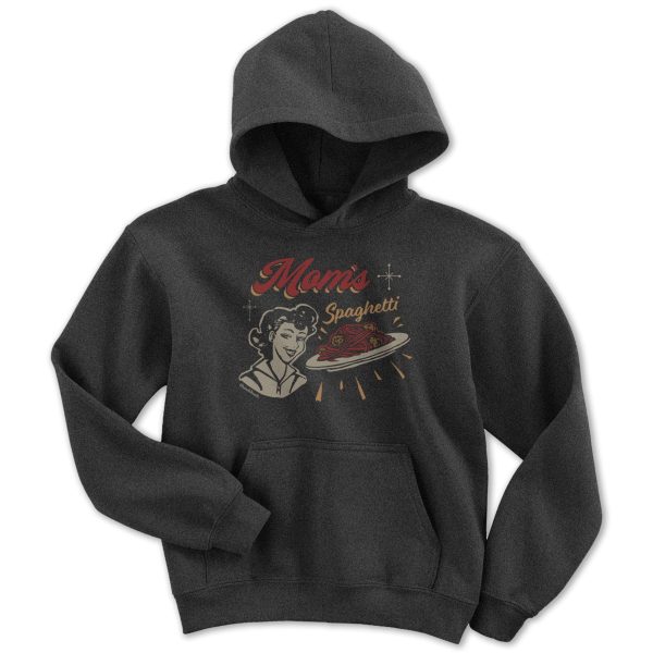 Mom s Spaghetti Youth Hoodie Cheap