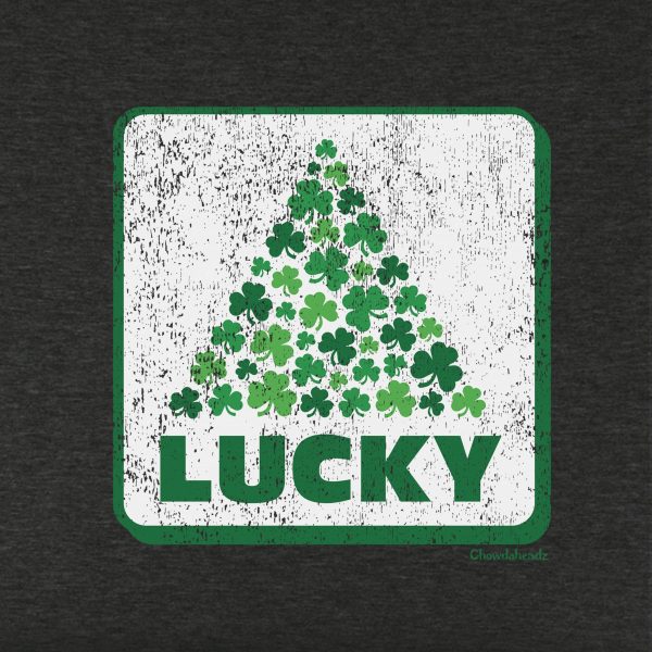 Lucky Shamrock Sign Youth Hoodie on Sale - Image 4
