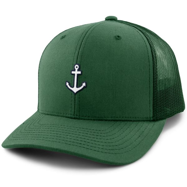 Mini Anchor Classic Snapback Trucker Hat For Discount - Image 4