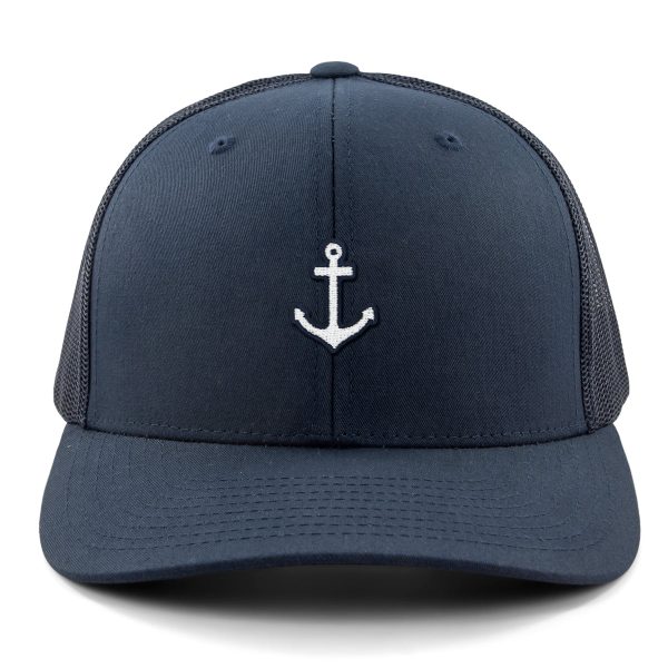 Mini Anchor Classic Snapback Trucker Hat For Discount - Image 2