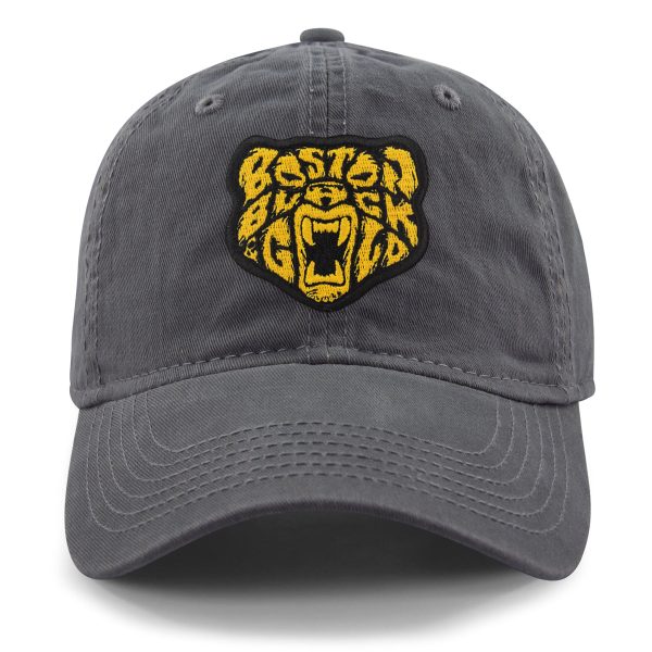 Black & Gold Bear Dad Hat Online - Image 5
