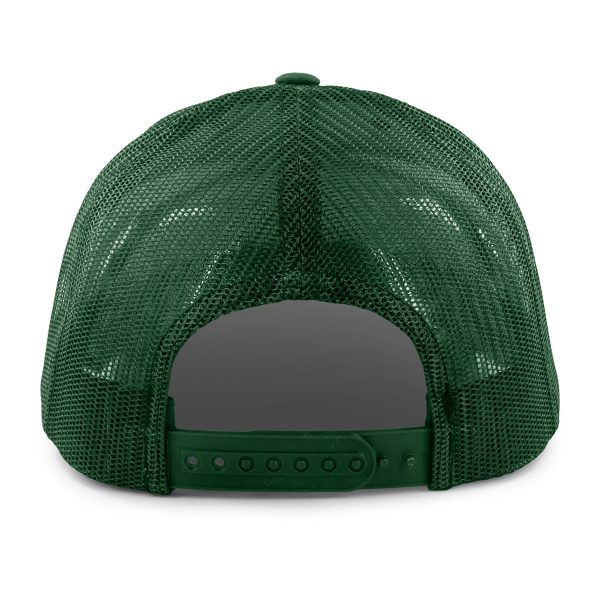 Vermont State Sign Wood Grain Patch Classic Snapback Trucker Hat Cheap - Image 3