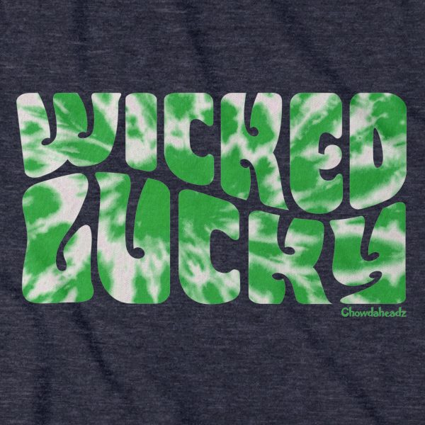 Wicked Lucky Tie Dye Hoodie Fashion - Image 4