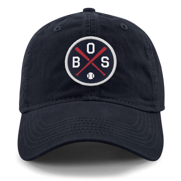 BOS Baseball Emblem Dad Hat Sale - Image 2