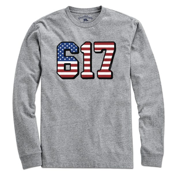 Boston 617 USA T-Shirt Online - Image 3