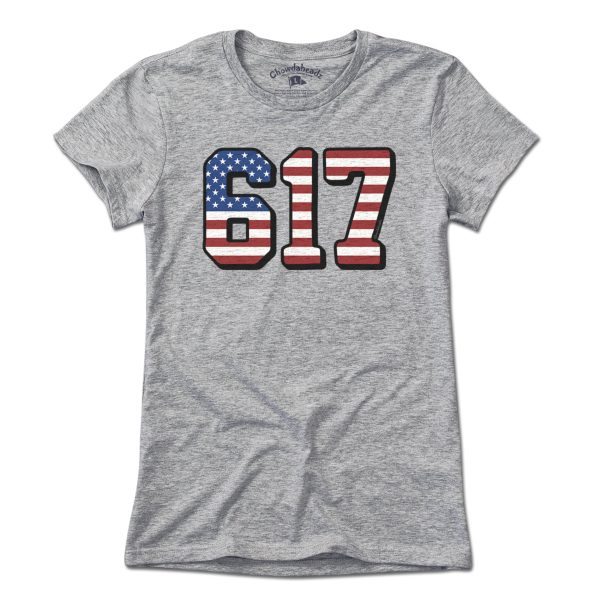 Boston 617 USA T-Shirt Online - Image 4
