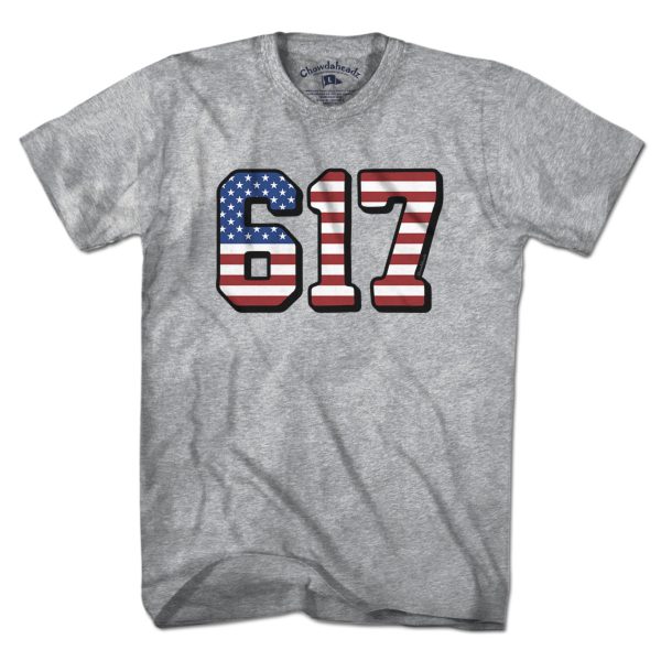 Boston 617 USA T-Shirt Online