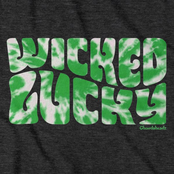 Wicked Lucky Tie Dye Hoodie Fashion - Image 2