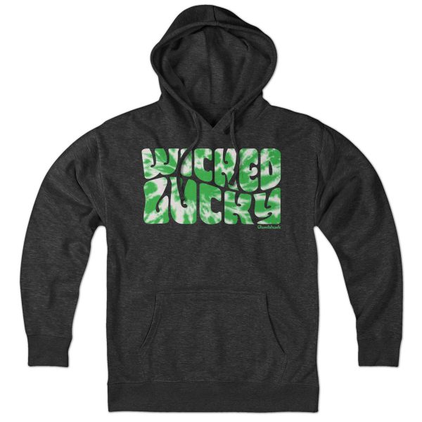 Wicked Lucky Tie Dye Hoodie Fashion