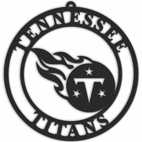 Tennessee Titans Sign Door Hanger 16 Inch Fashion