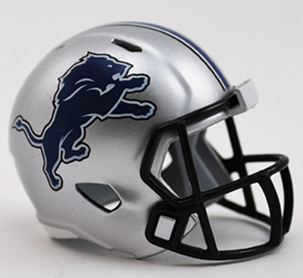 Detroit Lions Helmet Riddell Pocket Pro Speed Style on Sale